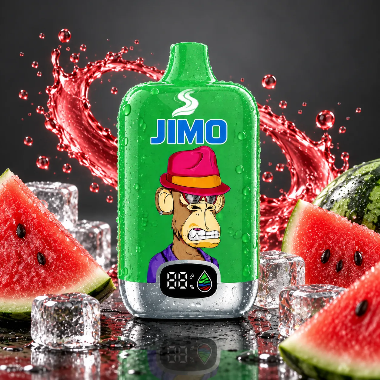 JIMO Digital Box 12.000(NIC 2%) vape device at JimoVape