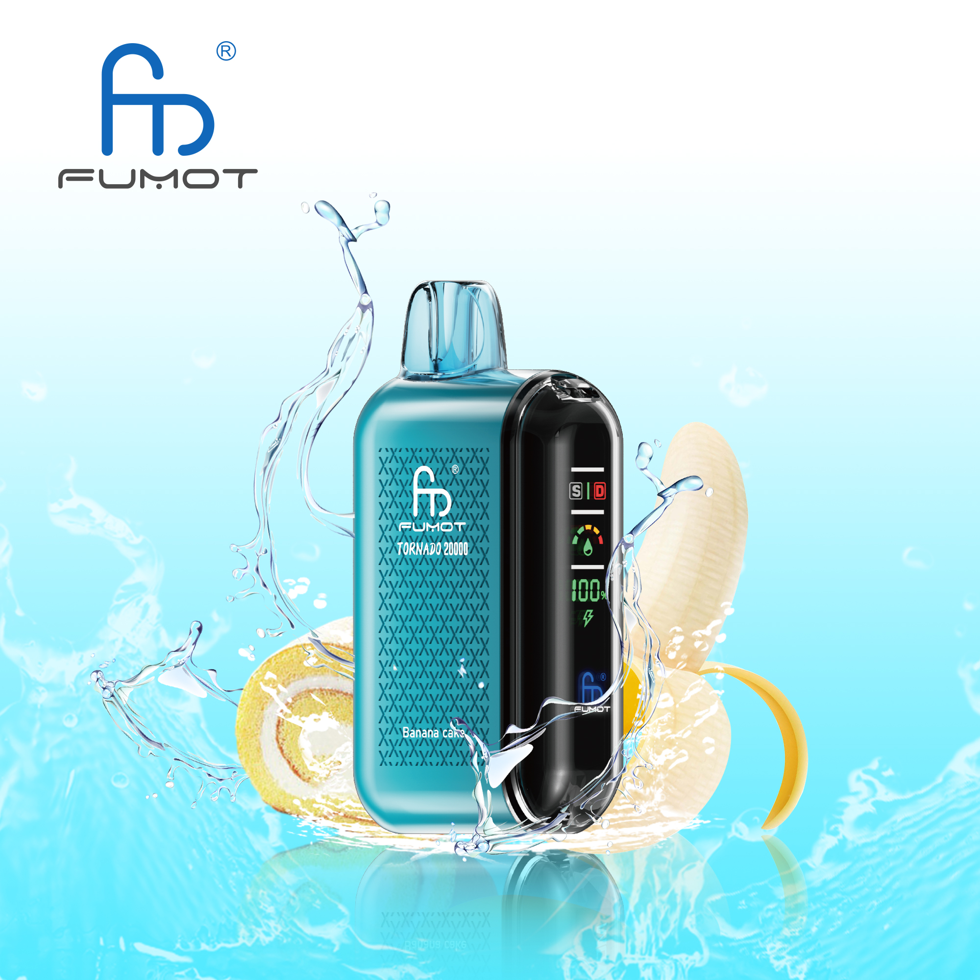 Fumot Tornado 20.000(NIC 2%) vape device at JimoVape