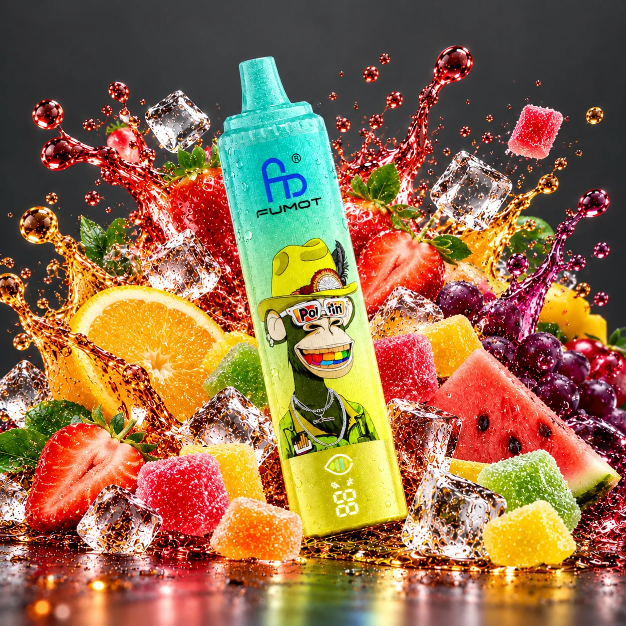 Fumot Tornado 15.000(NIC 2%) vape device at JimoVape