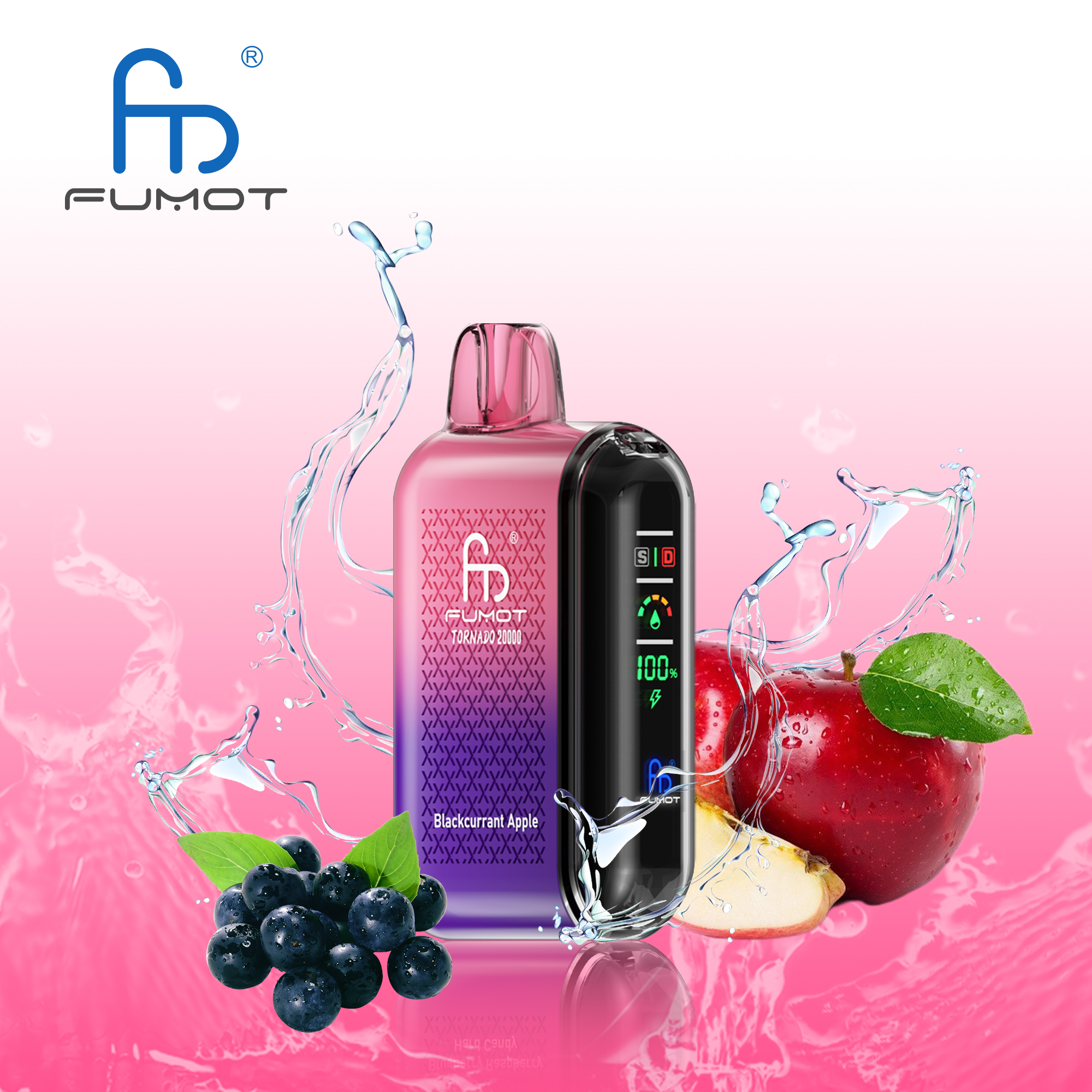 Fumot Tornado 20.000(NIC 2%) vape device at JimoVape