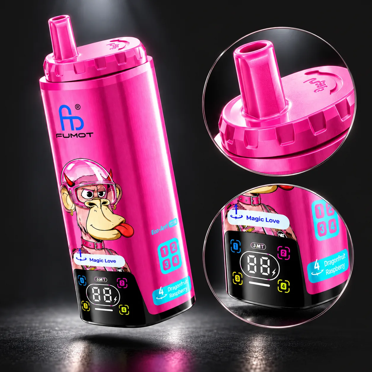 Fumot Eco 4-in-1 80.000 vape device at JimoVape
