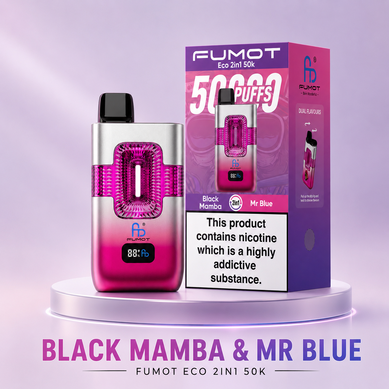 Fumot Eco 2in1 50.000(NIC 2%) vape device at JimoVape