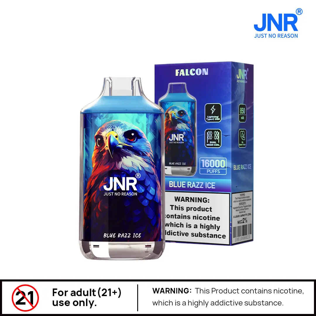 JNR Falcon 16.000(NIC 2%) vape device at JimoVape