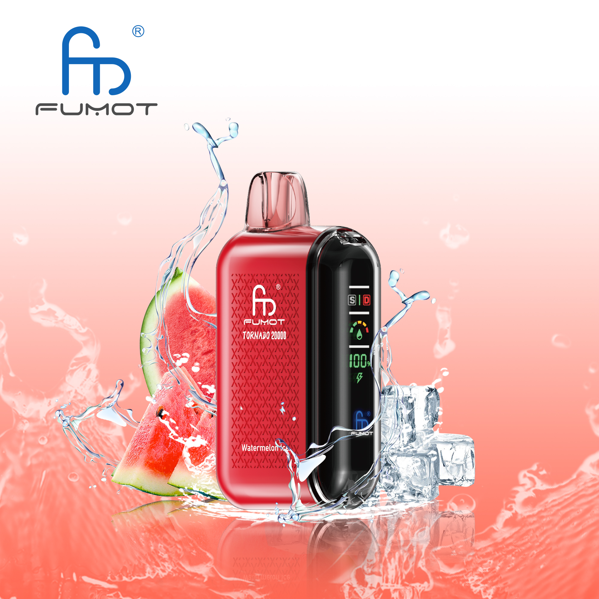 Fumot Tornado 20.000(NIC 2%) vape device at JimoVape