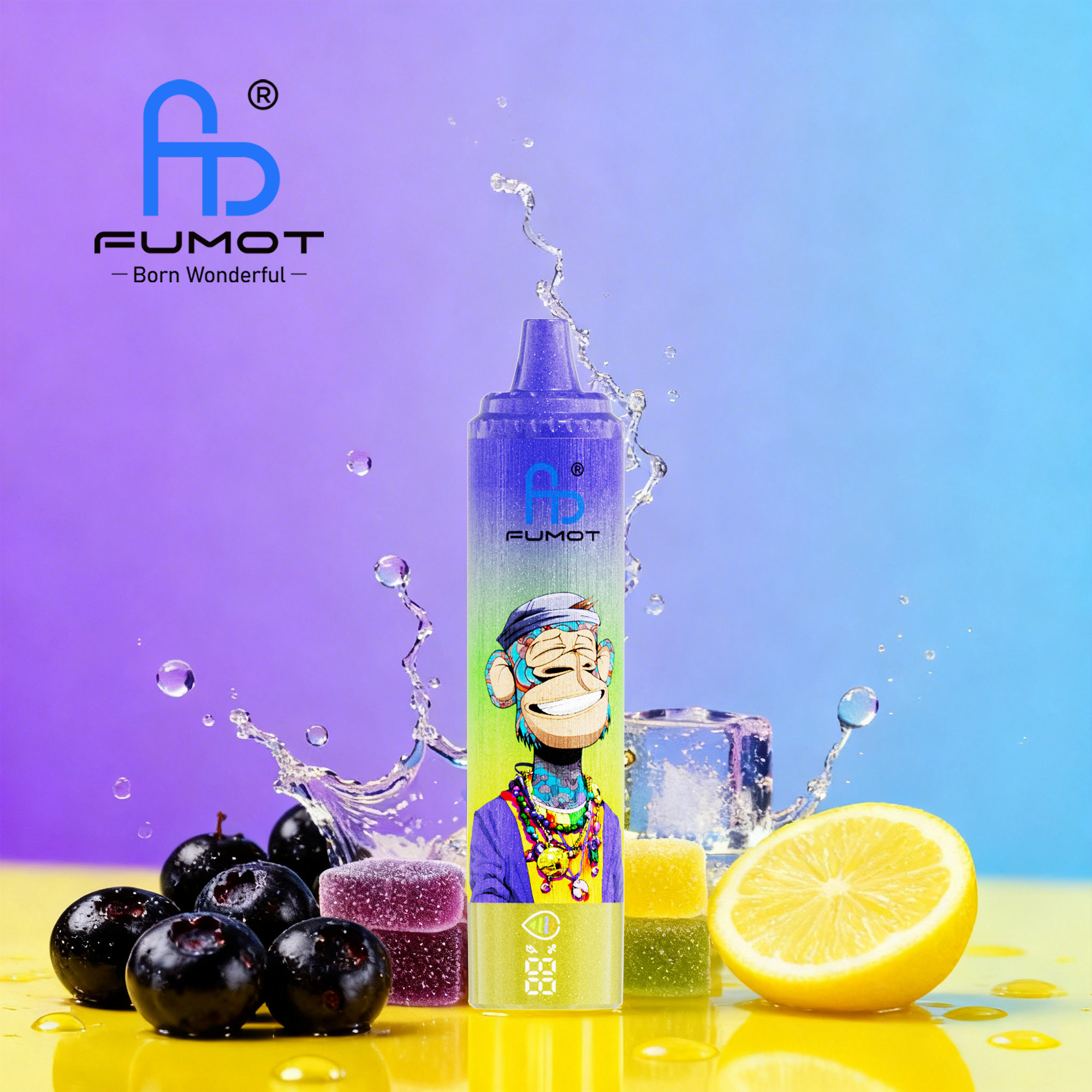Fumot Tornado 15.000(NIC 2%) vape device at JimoVape