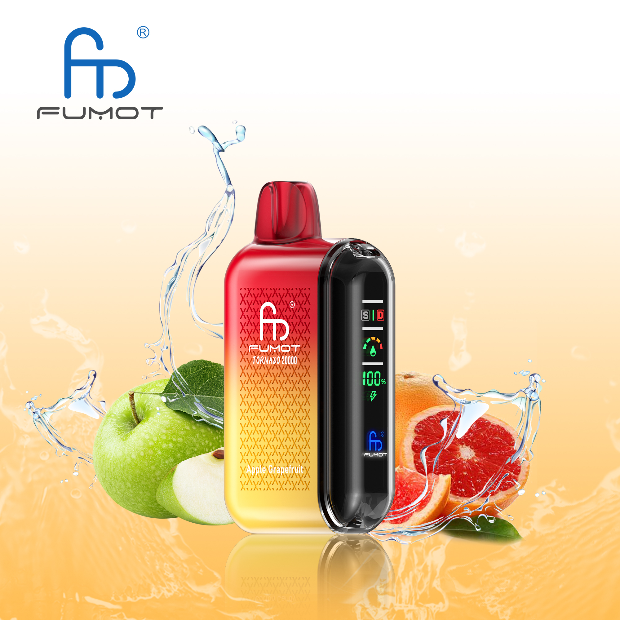Fumot Tornado 20.000(NIC 2%) vape device at JimoVape