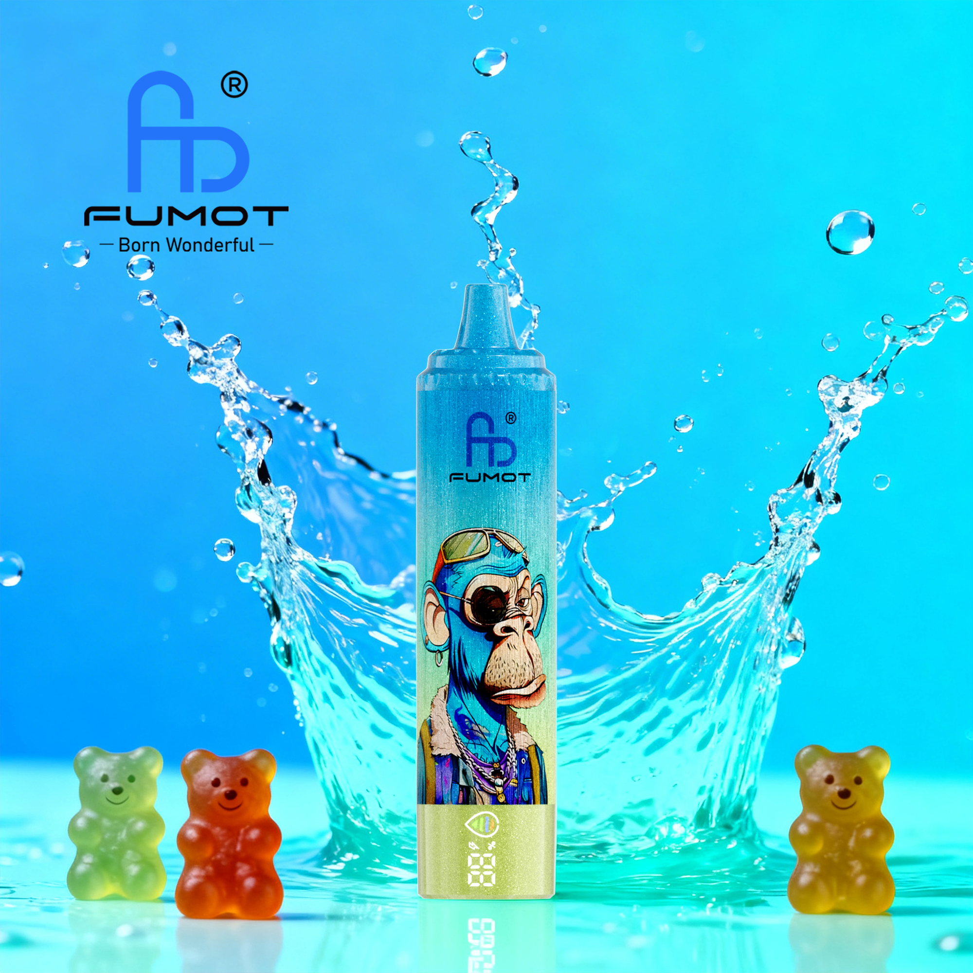 Fumot Tornado 15.000(NIC 2%) vape device at JimoVape