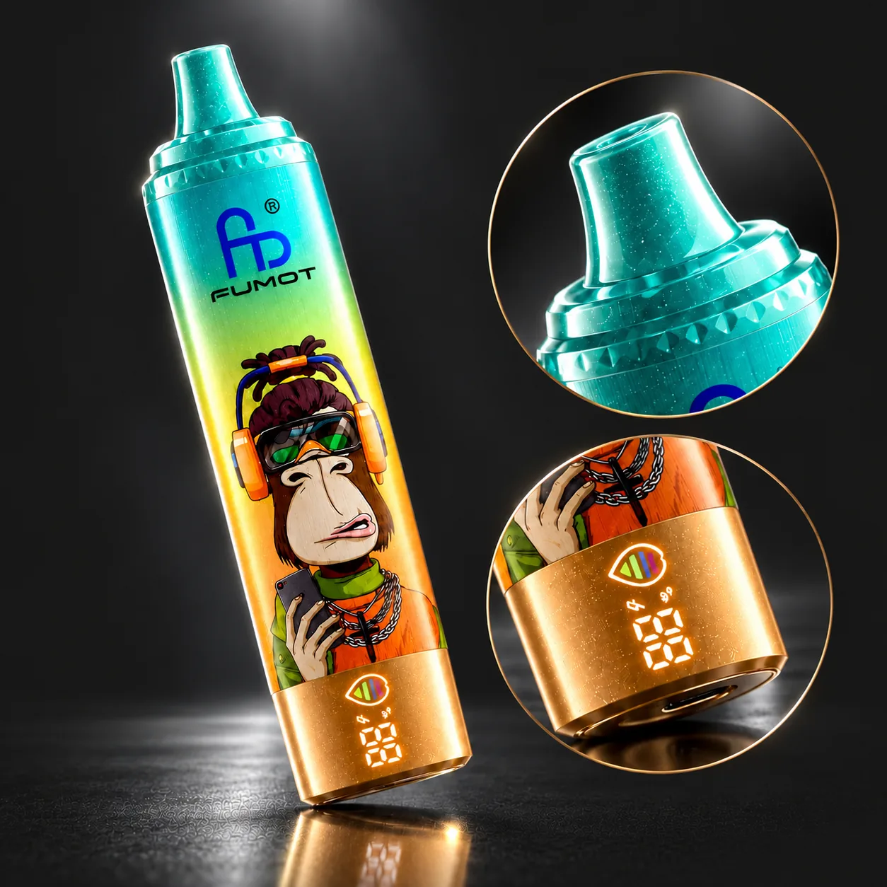 Fumot Tornado 15.000(NIC 2%) vape device at JimoVape