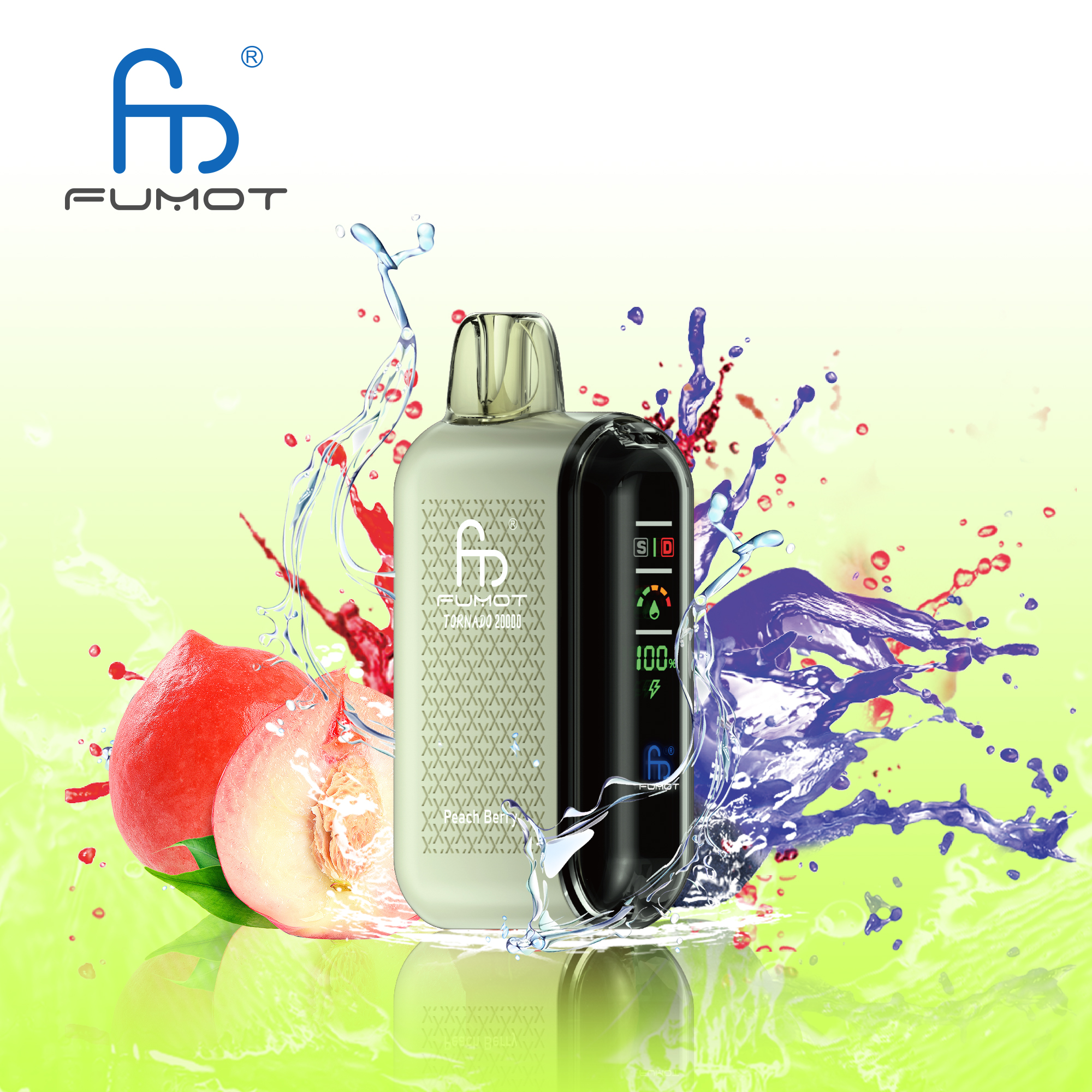 Fumot Tornado 20.000(NIC 2%) vape device at JimoVape